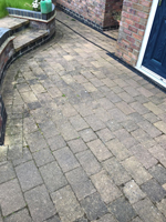 block paving cleaning Durham, driveways and patios County Durham