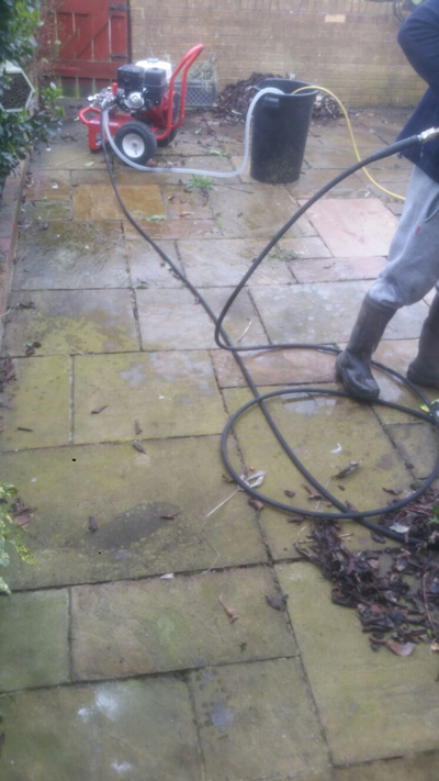 block paving cleaning County Durham