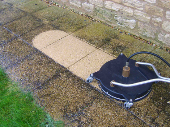 patio and block paving driveway cleaning Durham